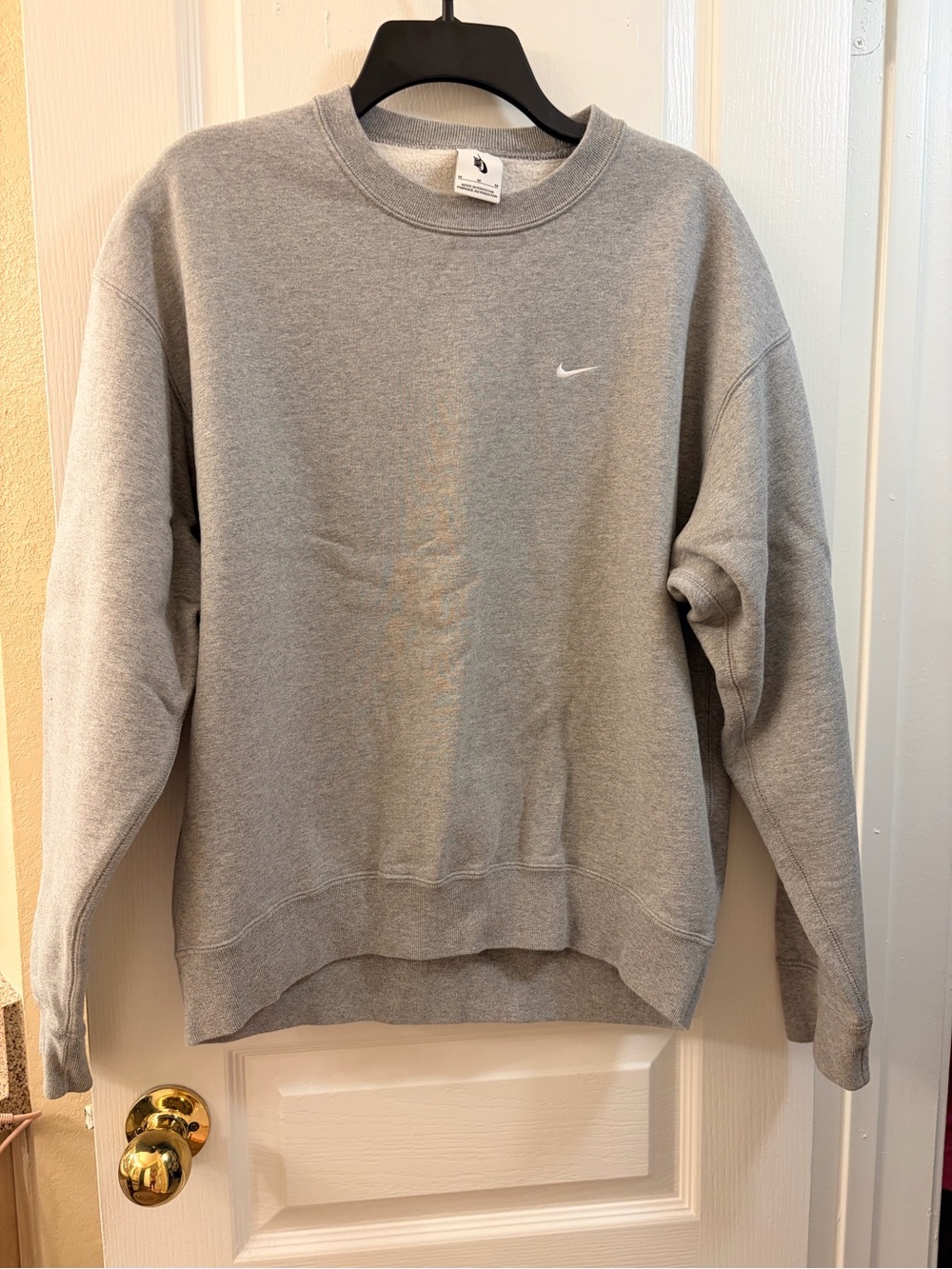 Nike Light Grey Crewneck Sweatshirt